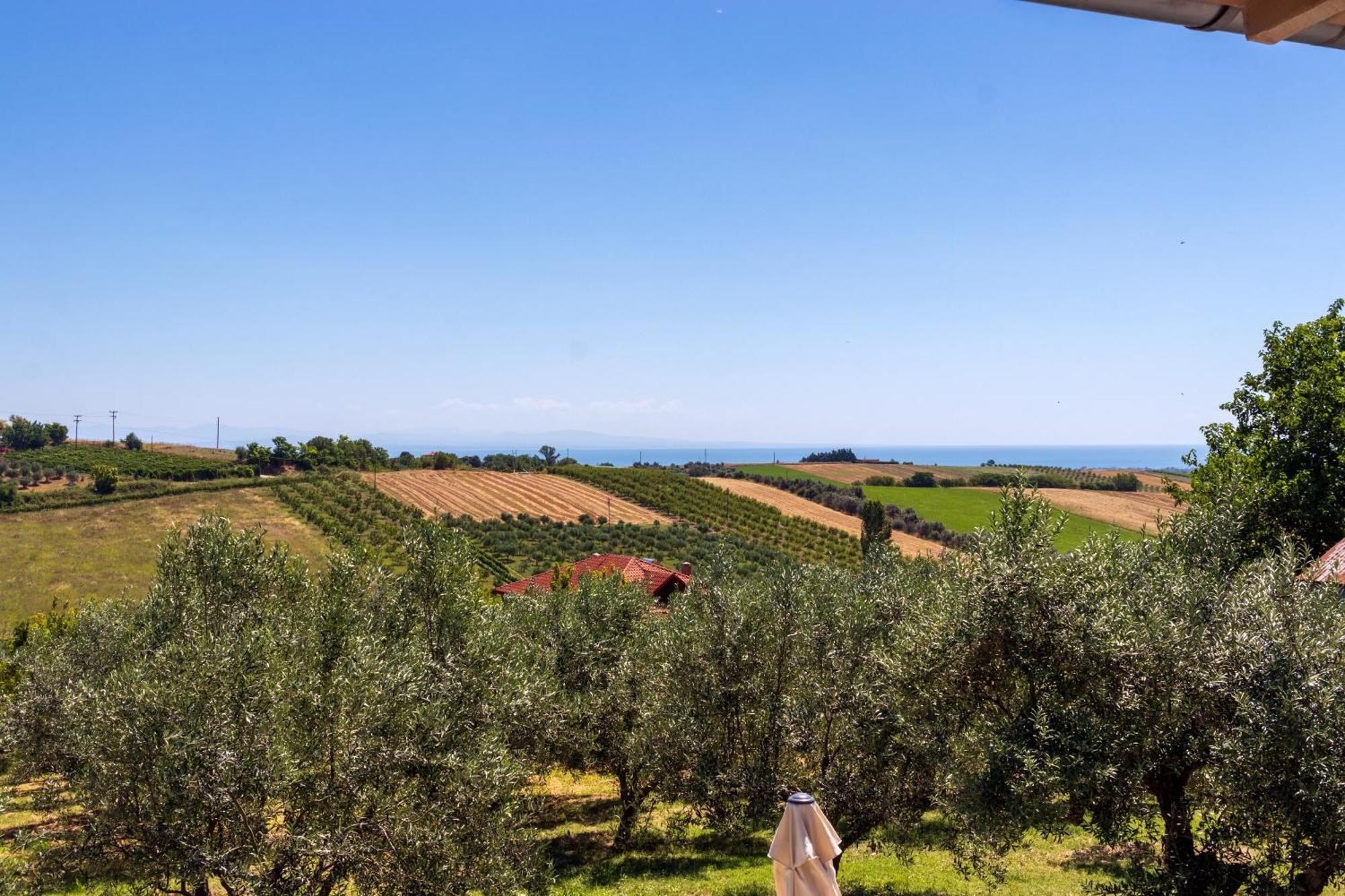 Managraia Villa Makrygialos Buitenkant foto