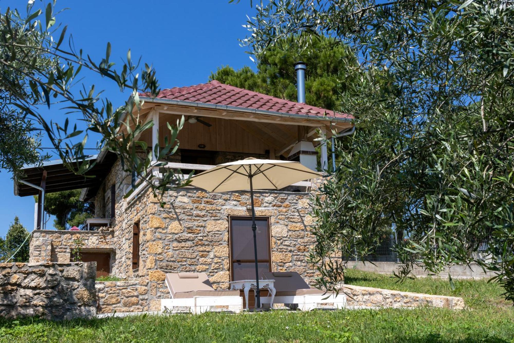 Managraia Villa Makrygialos Buitenkant foto